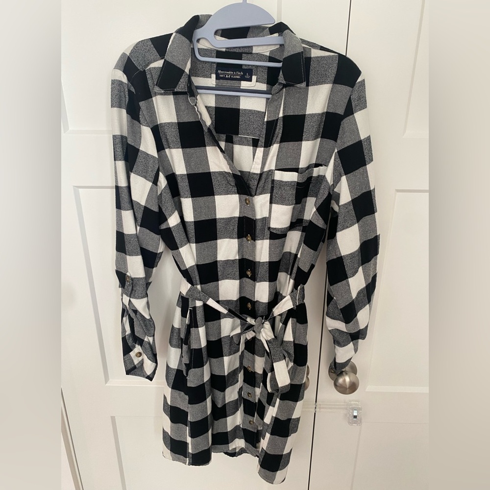 Abercrombie soft flannel dress